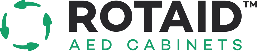 Logotipo de Rotaid AED Cabinets