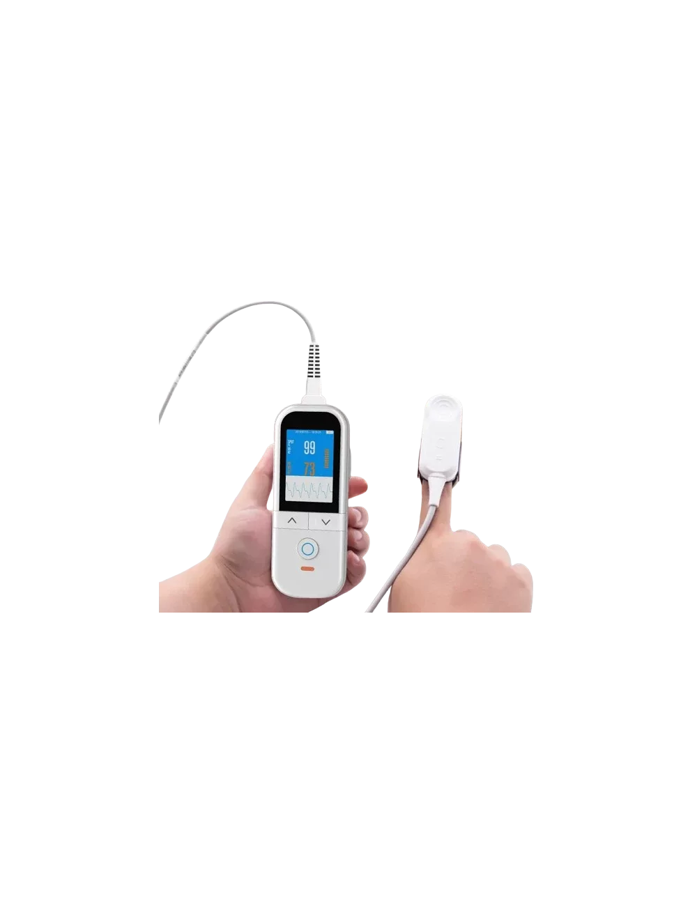 Pulsioxímetro de mano YK-820A — vista principal del producto